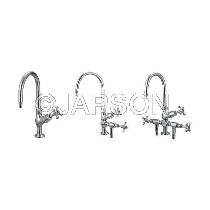 Water Tap, Swan Neck, Light, Chrome Water Tap, Swan Neck, Light, Chrome